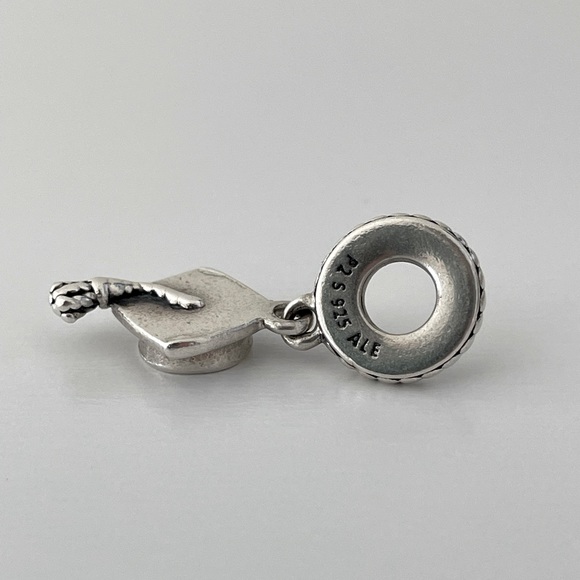 Authentic Pandora Graduation Dangle Charm Sterling Silver - Picture 4 of 4